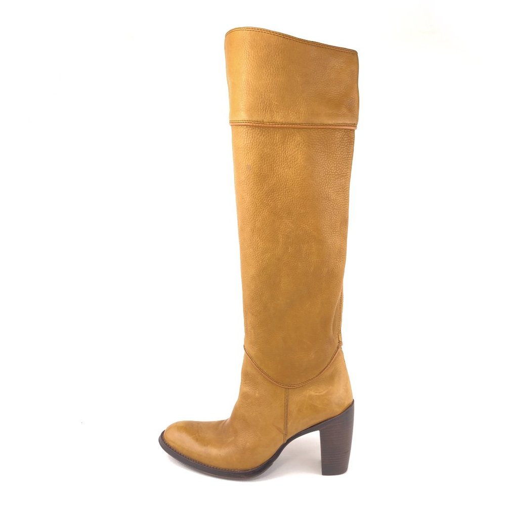 Steven by Steve Madden Tan Leather Knee High Tall Boots EUR 38
